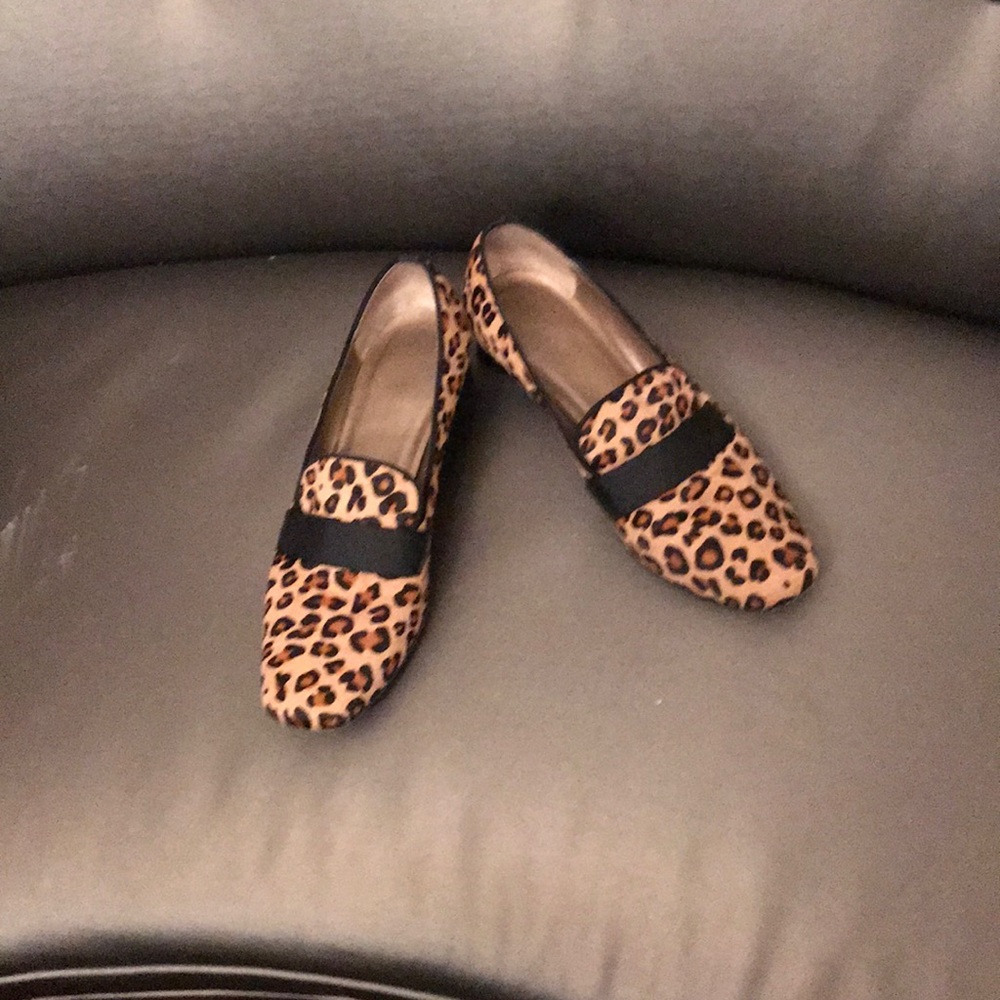 Leopard Slip-On Loafers